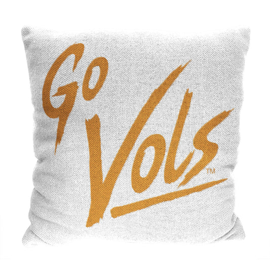 Tennessee OFFICIAL NCAA "Invert" Woven Pillow; 20" x 20"