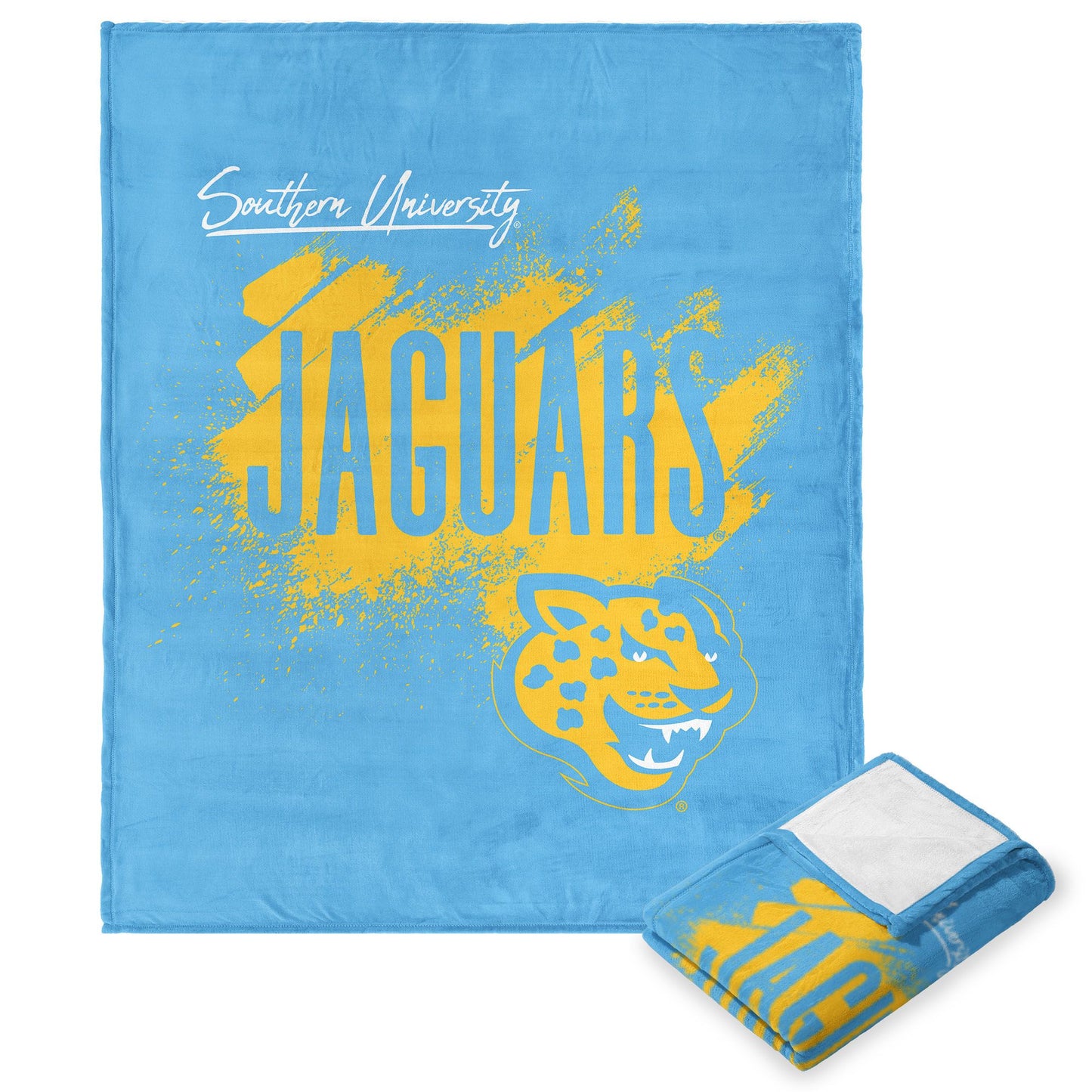 NCAA Southern University Tradition Silk Touch Throw Blanket 50x60 Inches