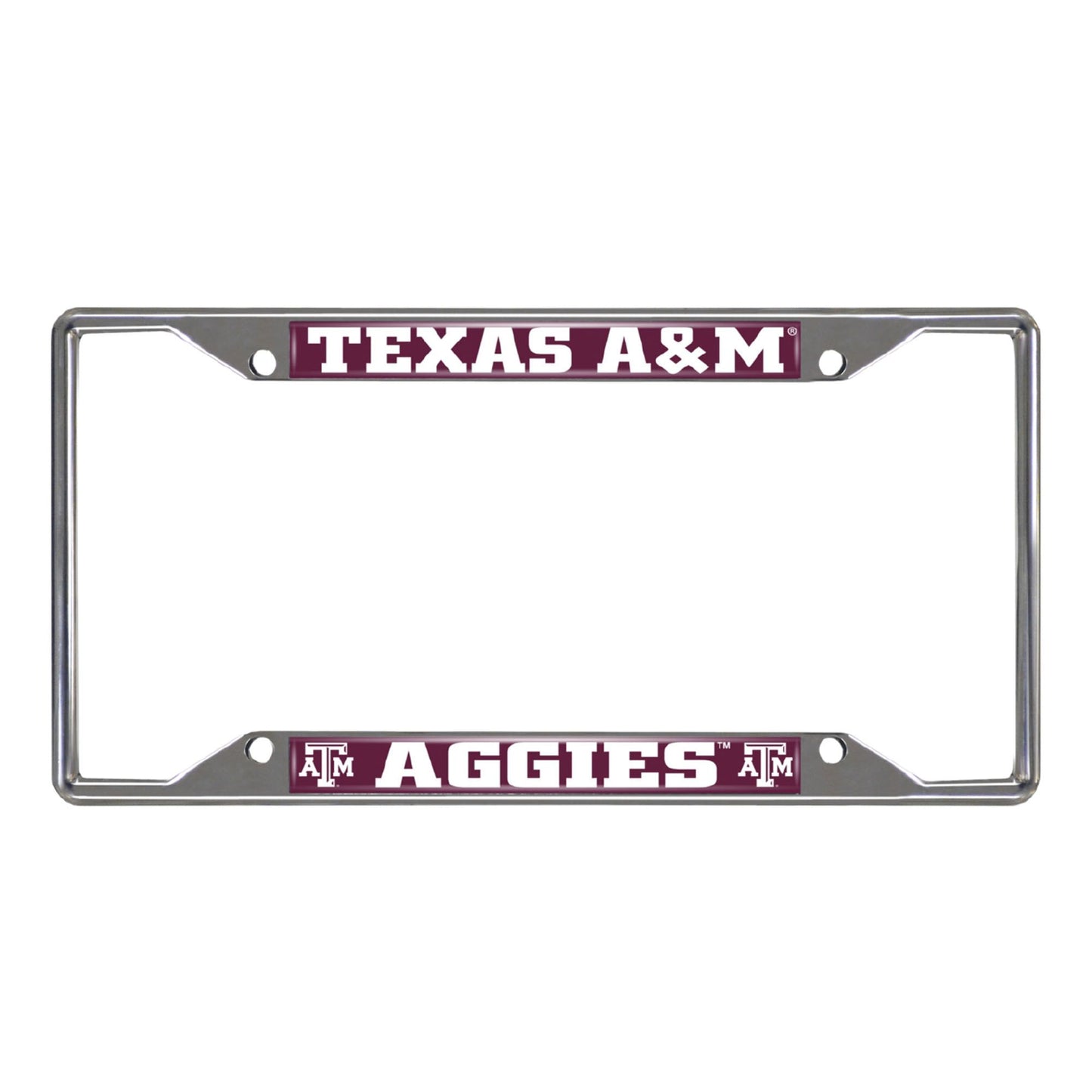 Texas A&M License Plate Frame 6.25"x12.25"
