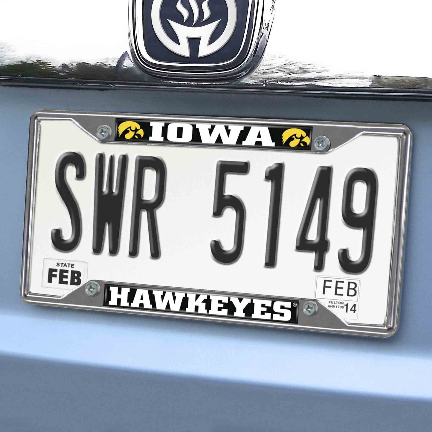 Iowa License Plate Frame 6.25"x12.25"
