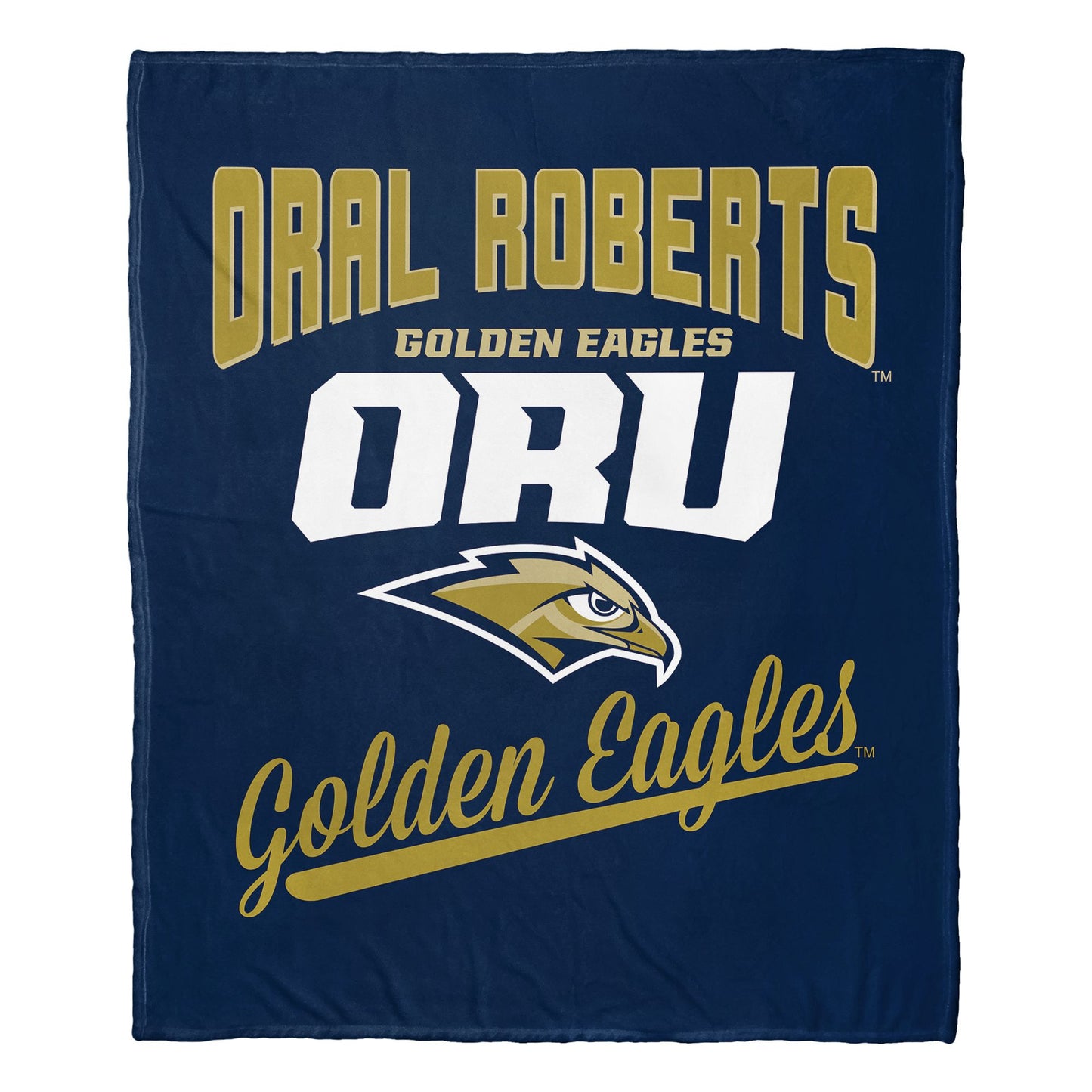 Oral Roberts OFFICIAL NCAA "Alumni" Silk Touch Throw Blanket; 50" x 60"