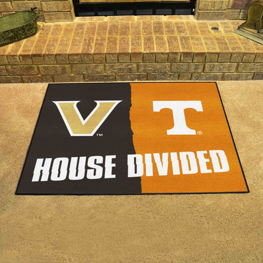 Vanderbilt - Tenneessee House Divided Rug 33.75"x42.5"