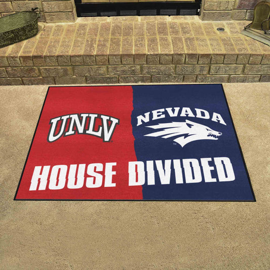 UNLV - Nevada House Divided Rug 33.75"x42.5"