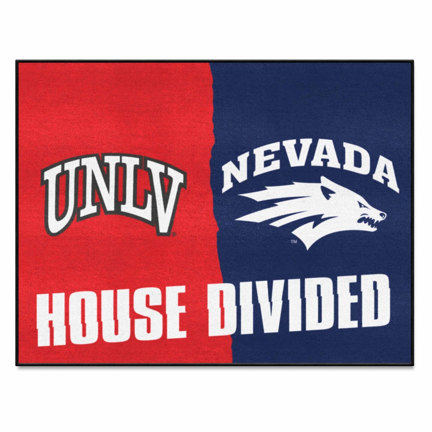 UNLV - Nevada House Divided Rug 33.75"x42.5"
