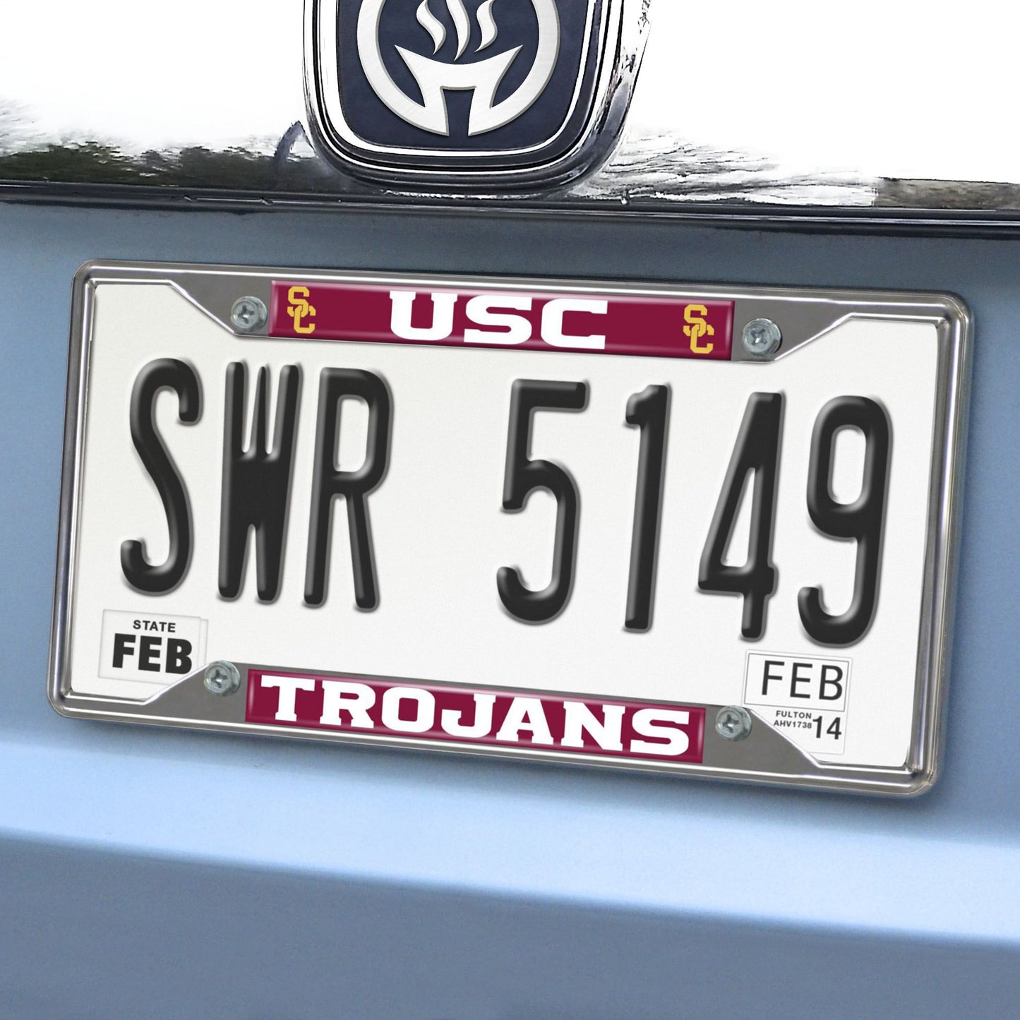 Southern California License Plate Frame 6.25"x12.25"