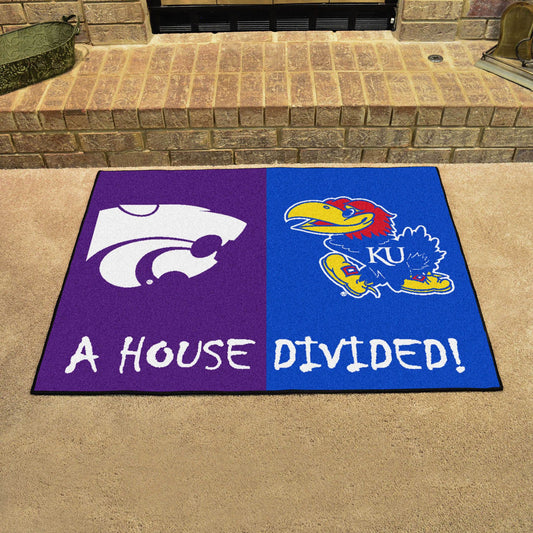 Kansas - Kansas State House Divided Rug 33.75"x42.5"