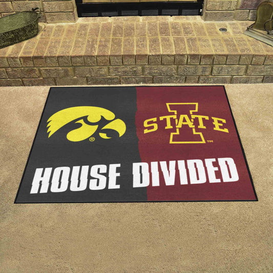 Iowa - Iowa State House Divided Rug 33.75"x42.5"