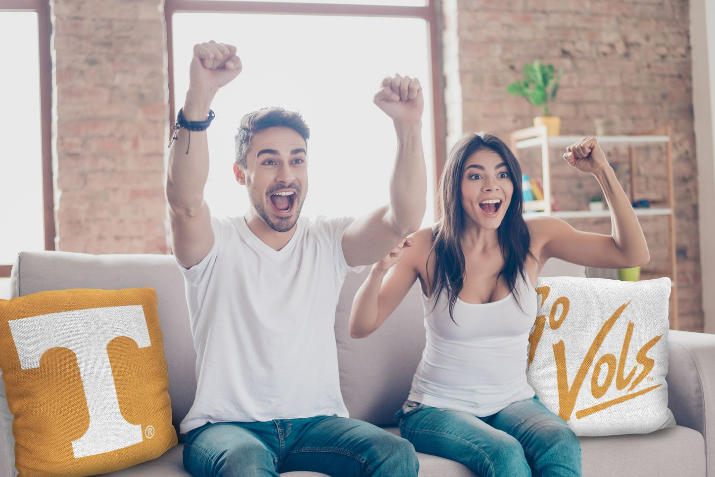 Tennessee OFFICIAL NCAA "Invert" Woven Pillow; 20" x 20"