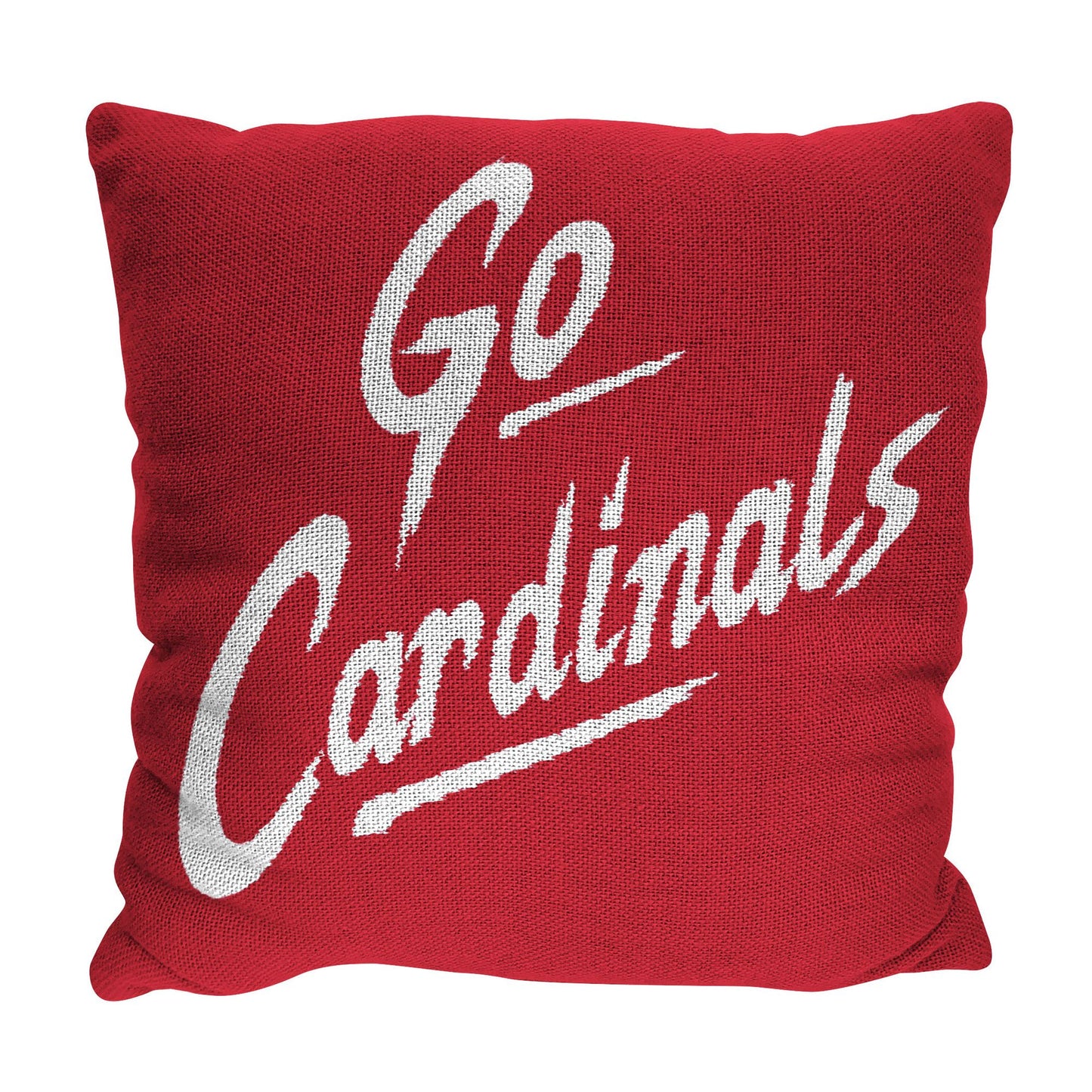 Lamar OFFICIAL NCAA "Invert" Woven Pillow; 20" x 20"
