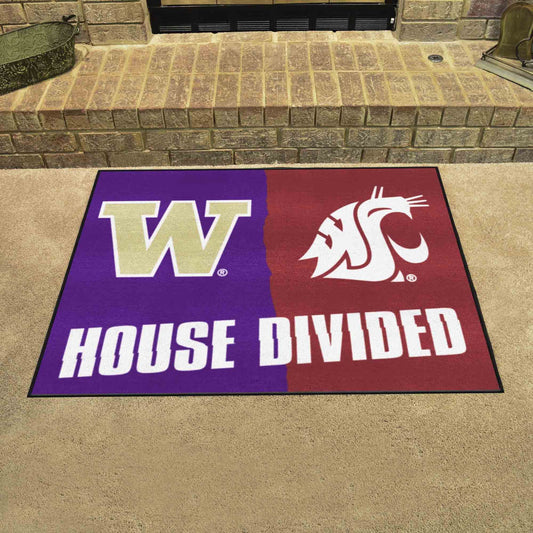 Washington - Washington State House Divided Rug 33.75"x42.5"