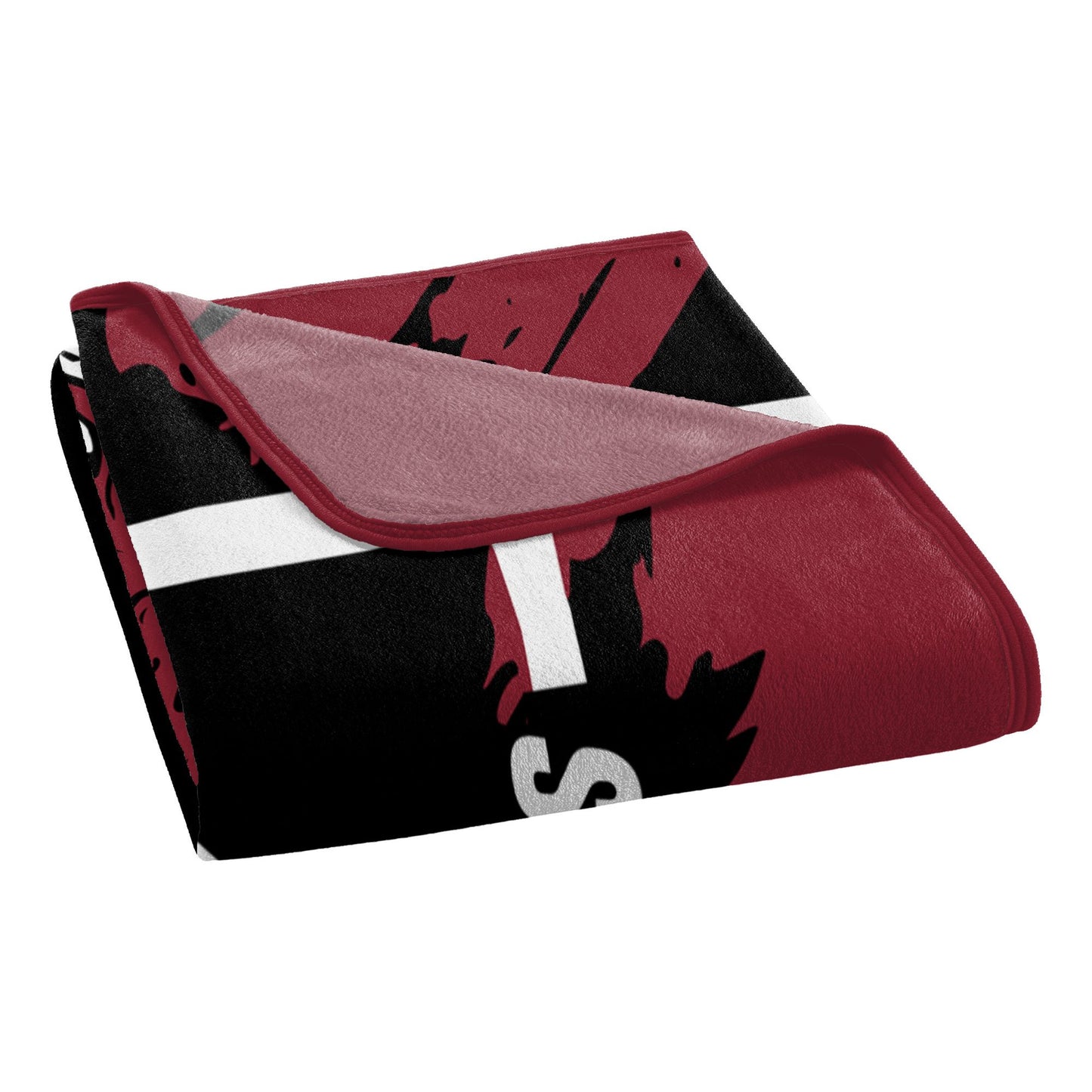 SOUTH CAROLINA OFFICIAL NCAA "Halftone" Micro Raschel Throw Blanket; 46" x 60"