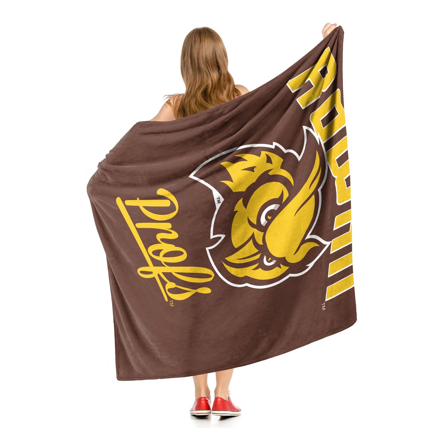Rowan OFFICIAL NCAA "Alumni" Silk Touch Throw Blanket; 50" x 60"