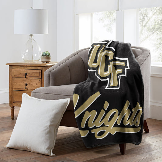 Central Florida OFFICIAL NCAA "Signature" Raschel Throw Blanket