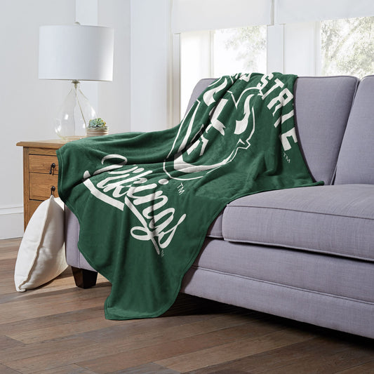 Portland State OFFICIAL NCAA "Alumni" Silk Touch Throw Blanket; 50" x 60"