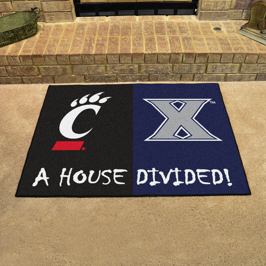 Xavier - Cincinnati House Divided Rug 33.75"x42.5"