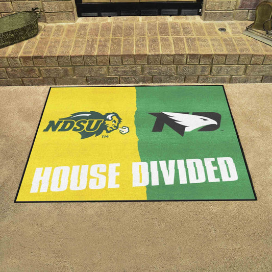 North Dakota State - North Dakota House Divided Rug 33.75"x42.5"