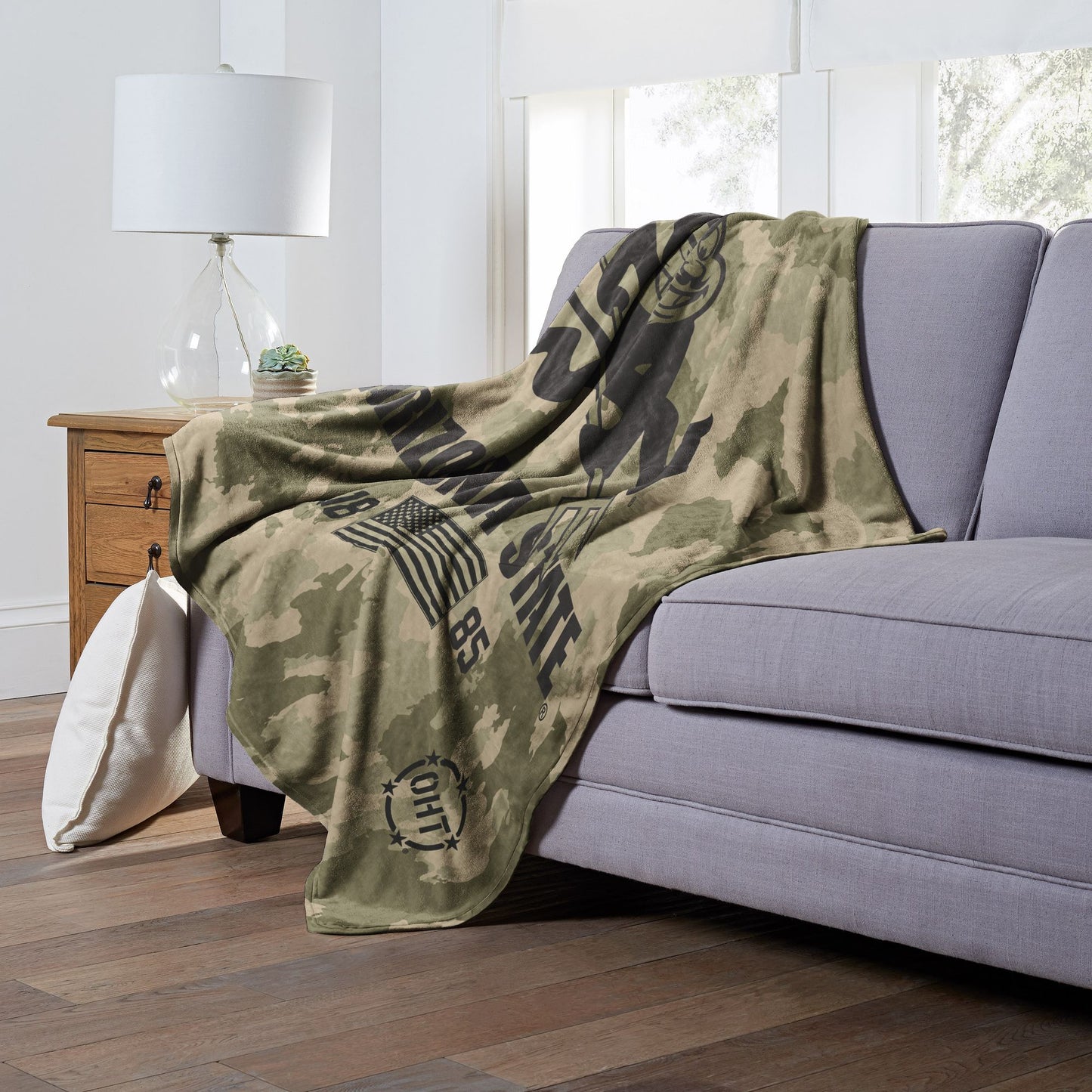 Arizona State OFFICIAL NCAA OHT "Special Ops" Silk Touch Throw Blanket; 50" x 60"