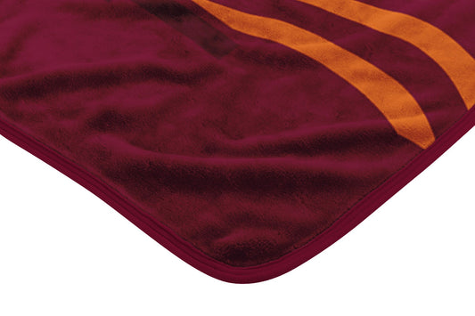 VIRGINIA TECH OFFICIAL NCAA "Digitize" Raschel Throw Blanket; 60" x 80"
