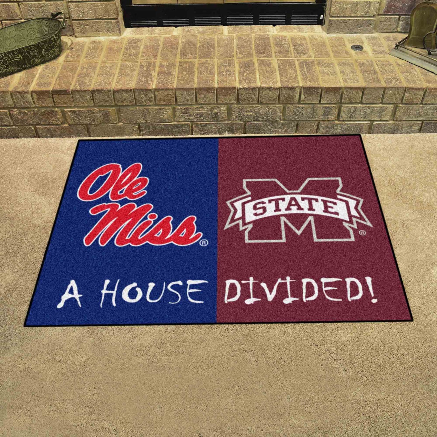 Mississippi - Mississippi State House Divided Rug 33.75"x42.5"