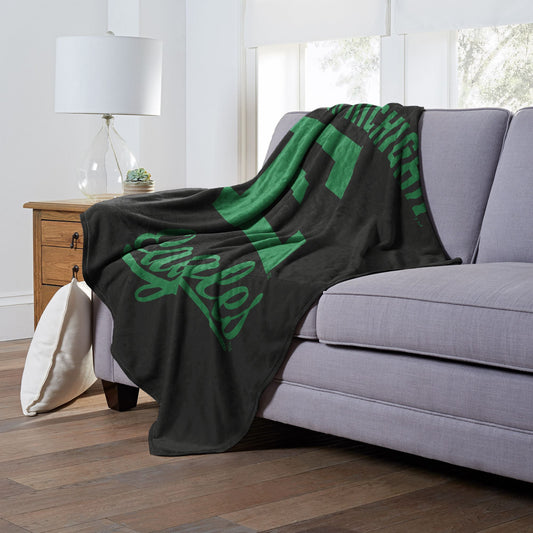 Eastern Michigan OFFICIAL NCAA "Alumni" Silk Touch Throw Blanket; 50" x 60"