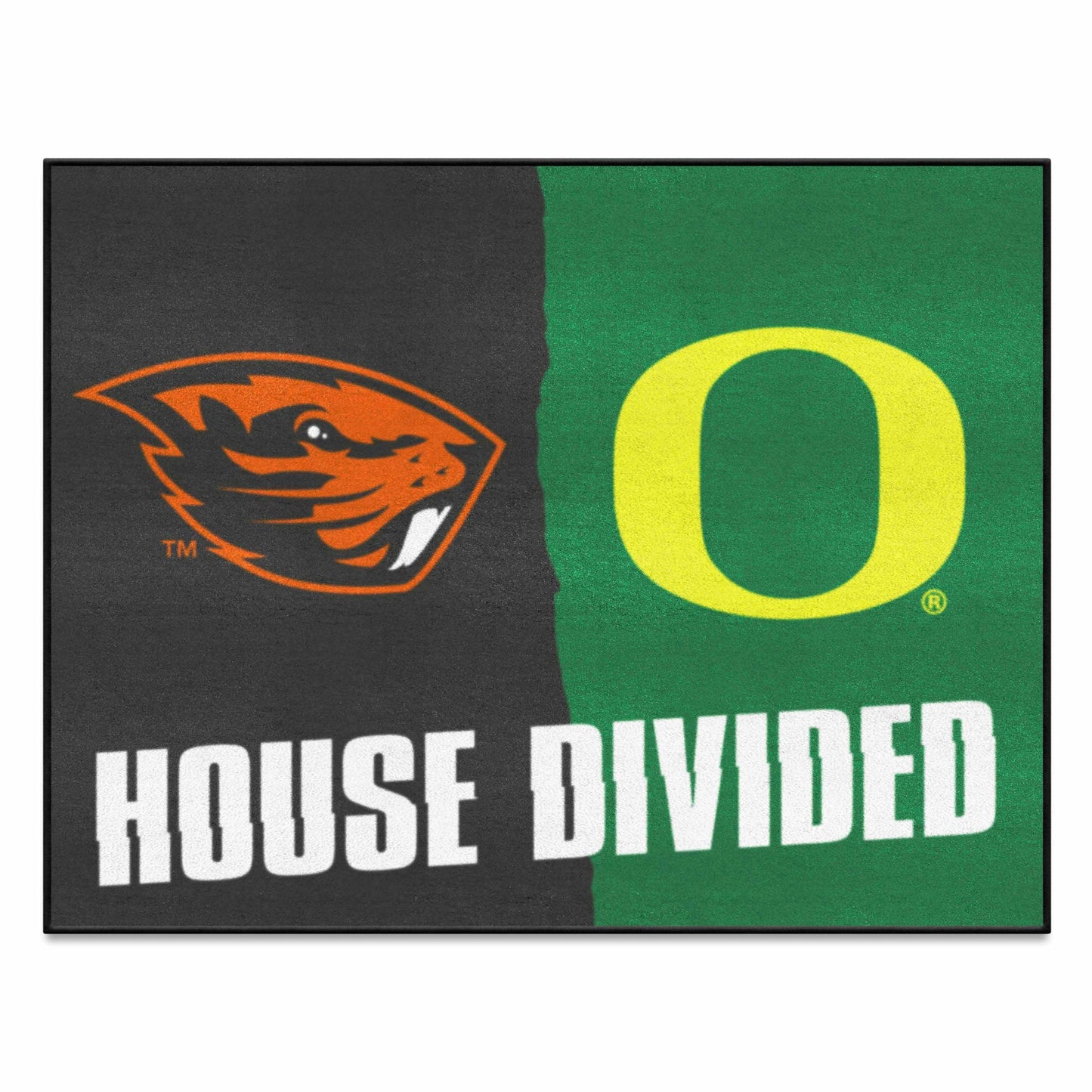 Oregon - Oregon State House Divided Rug 33.75"x42.5"