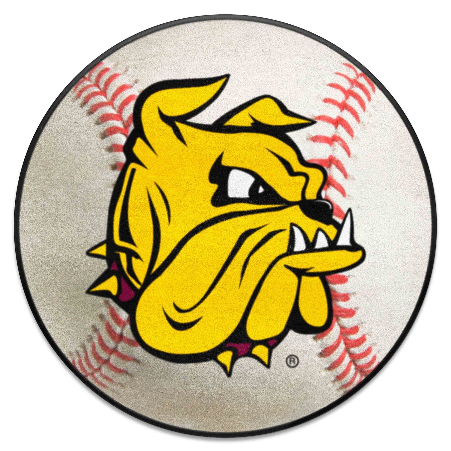 Minnesota-Duluth Baseball Mat 27" diameter