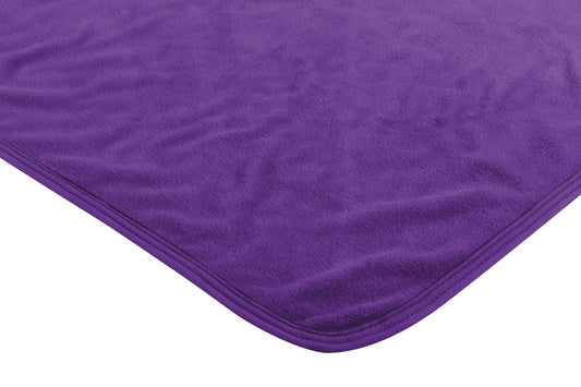 LSU OFFICIAL NCAA "Halftone" Micro Raschel Throw Blanket; 46" x 60"