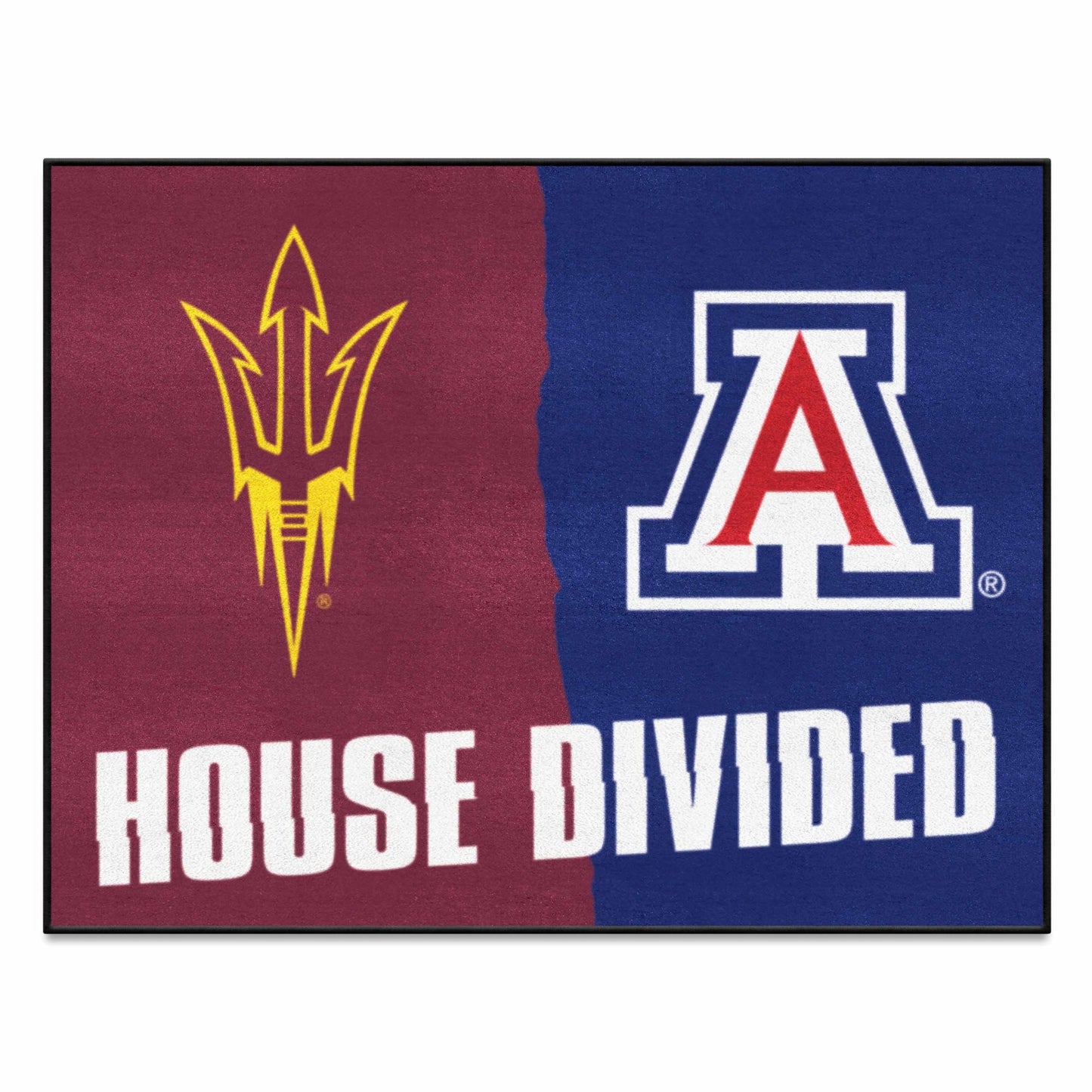 Arizona State - Arizona House Divided Rug 33.75"x42.5"