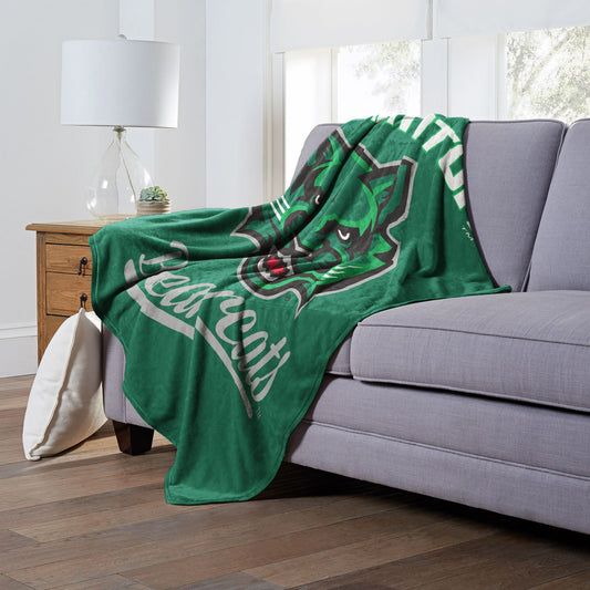 Binghamton OFFICIAL NCAA "Alumni" Silk Touch Throw Blanket; 50" x 60"