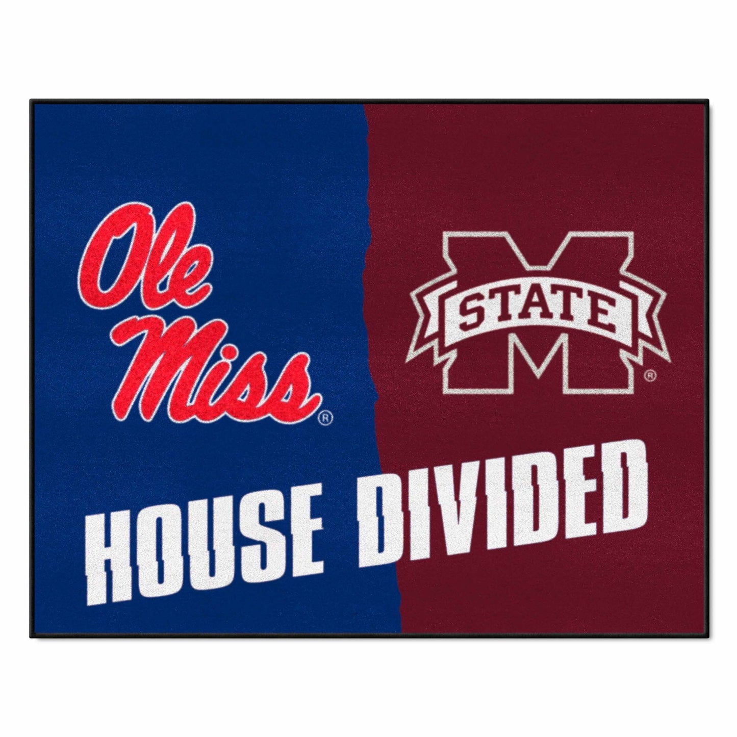 Mississippi - Mississippi State House Divided Rug 33.75"x42.5"