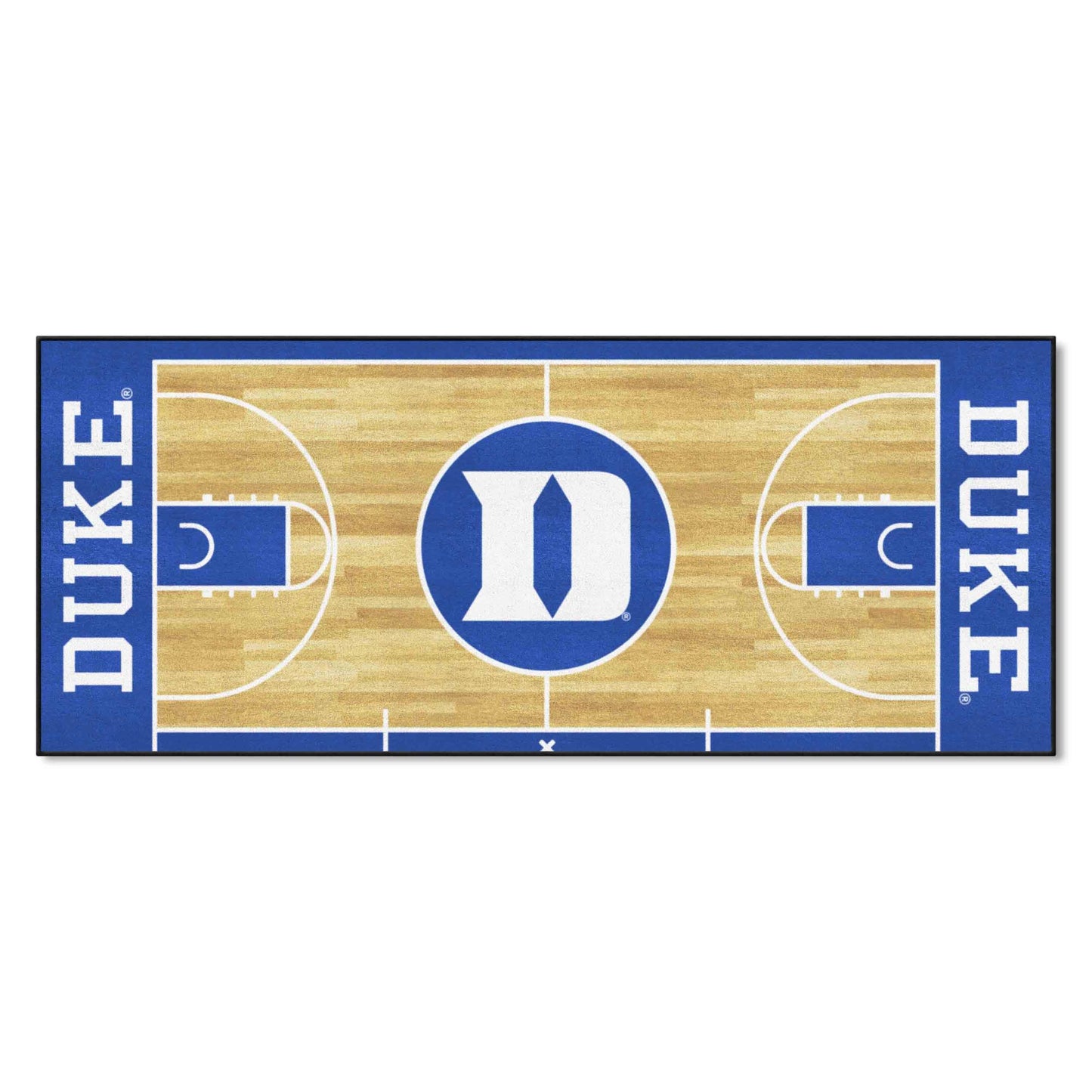 Duke Basketball Court Runner 30"x72"