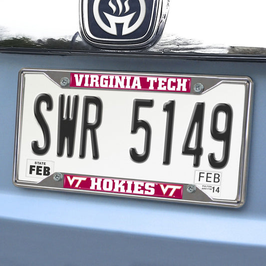 Virginia Tech License Plate Frame 6.25"x12.25"