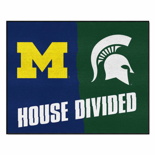 Michigan - Michigan State House Divided Rug 33.75"x42.5"
