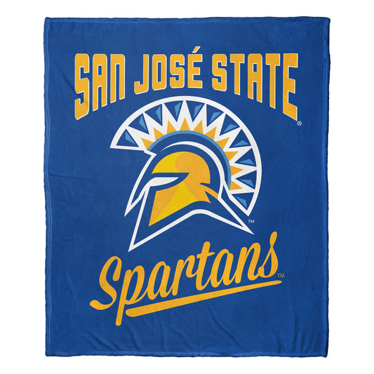 San Jose State OFFICIAL NCAA "Alumni" Silk Touch Throw Blanket; 50" x 60"