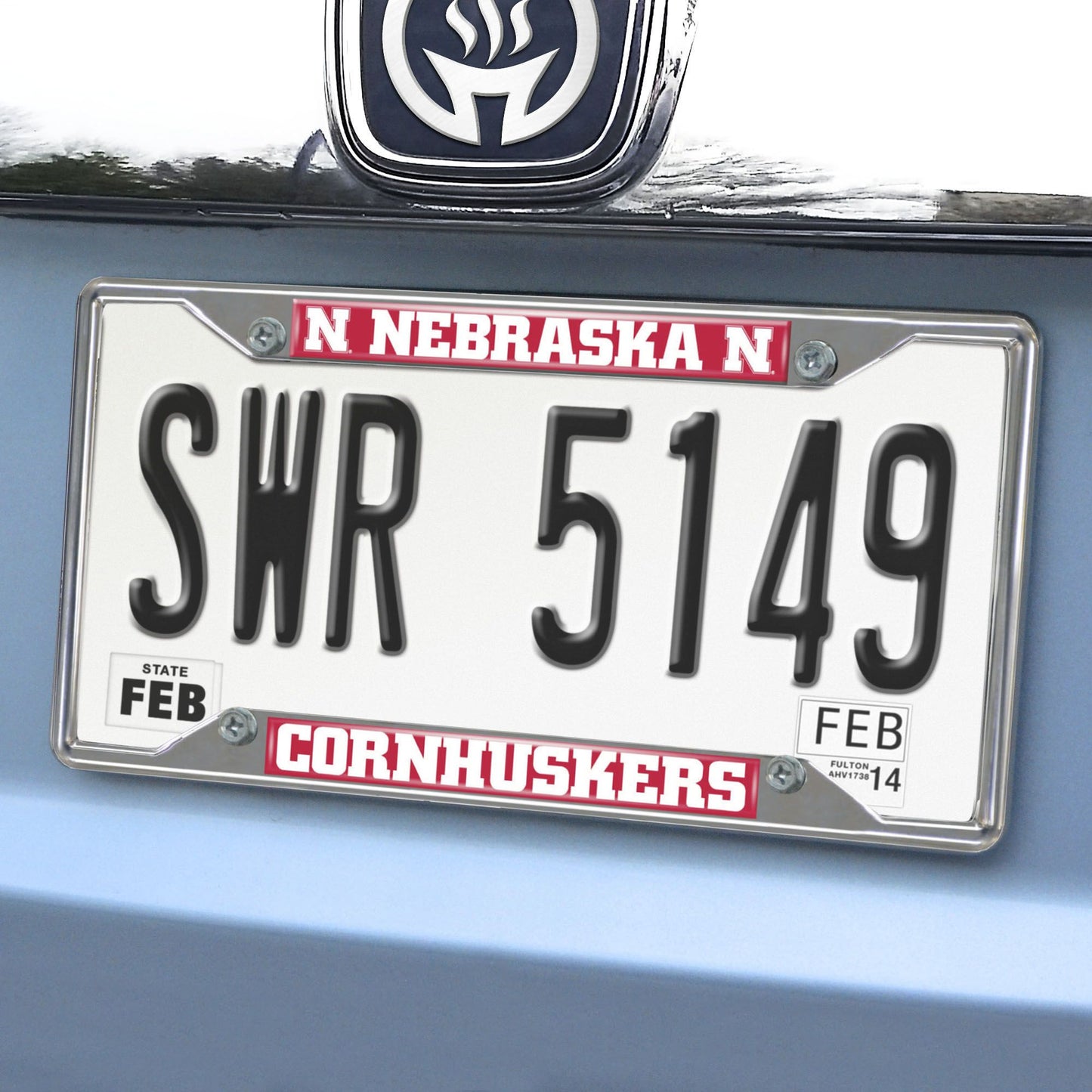 Nebraska License Plate Frame 6.25"x12.25"