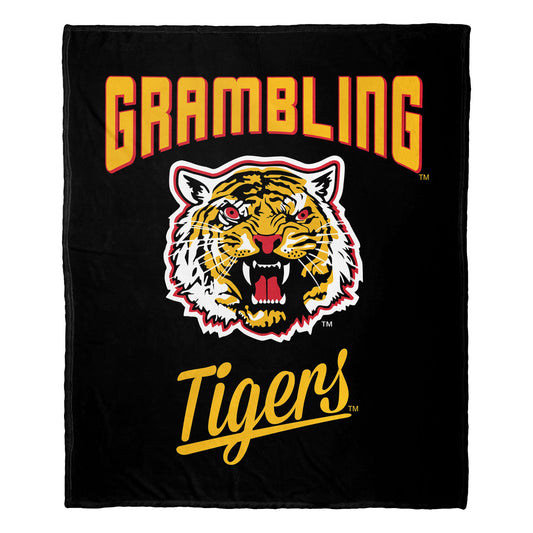 Grambling State OFFICIAL NCAA "Alumni" Silk Touch Throw Blanket; 50" x 60"
