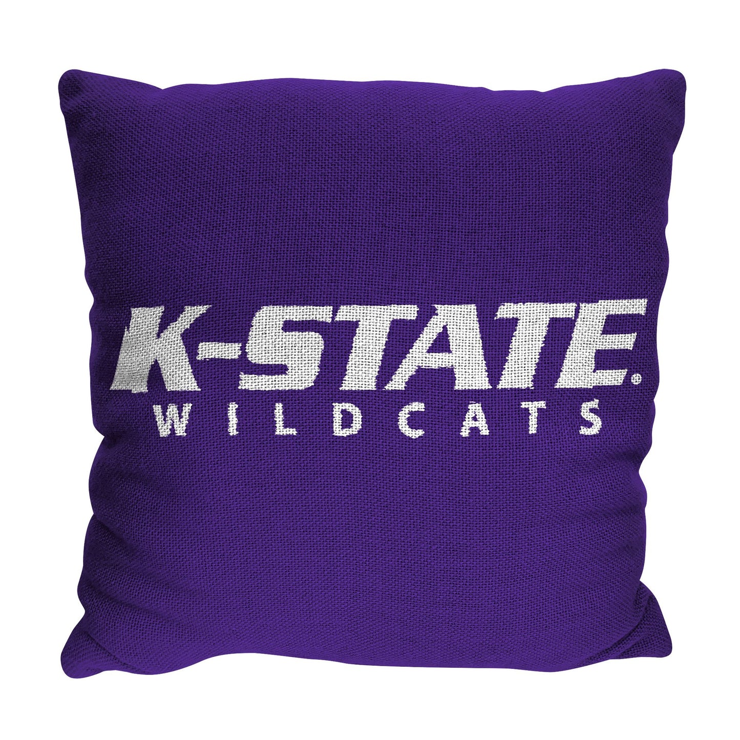 Kansas State OFFICIAL NCAA "Invert" Woven Pillow; 20" x 20"