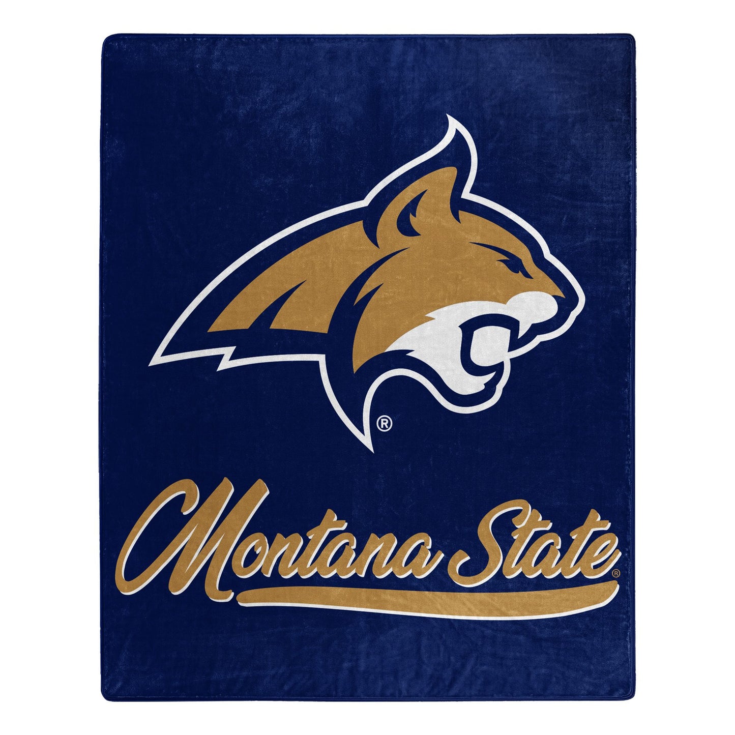 Montana State OFFICIAL NCAA "Signature" Raschel Throw Blanket