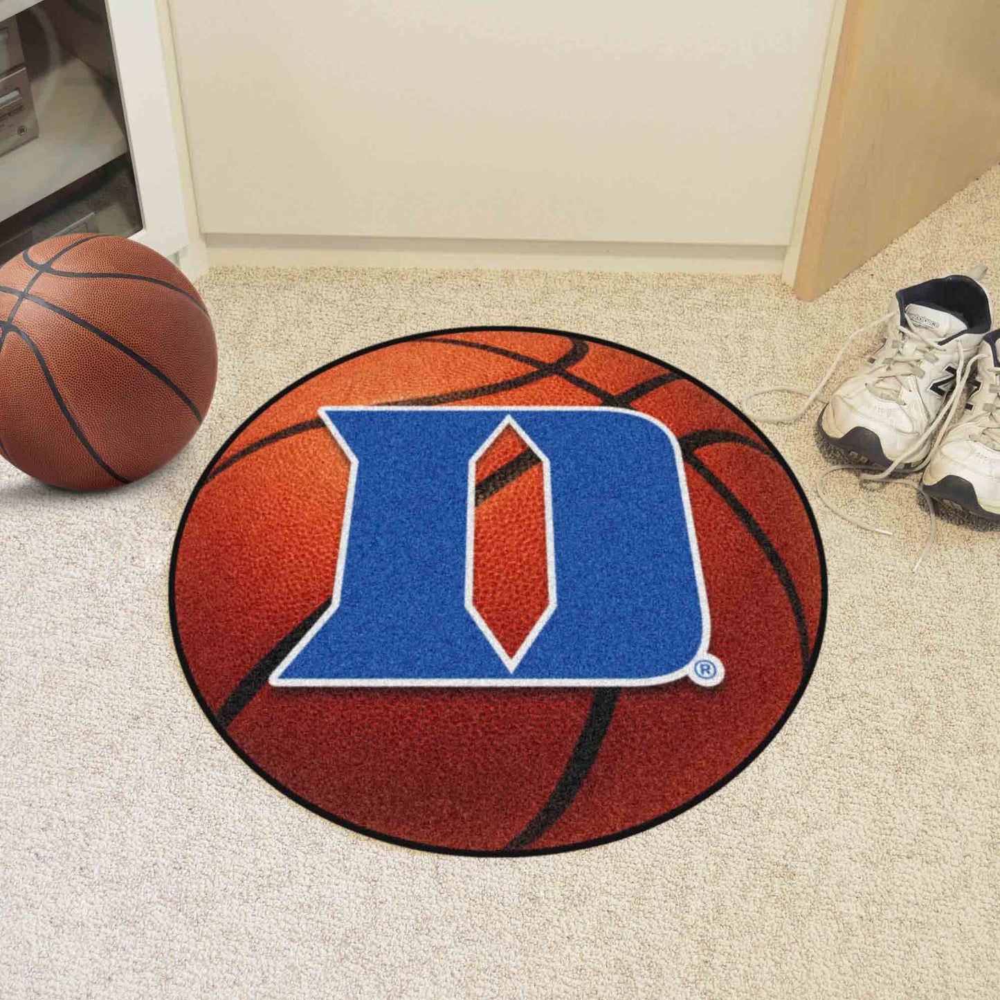 Duke 'D' Basketball Mat 27" diameter