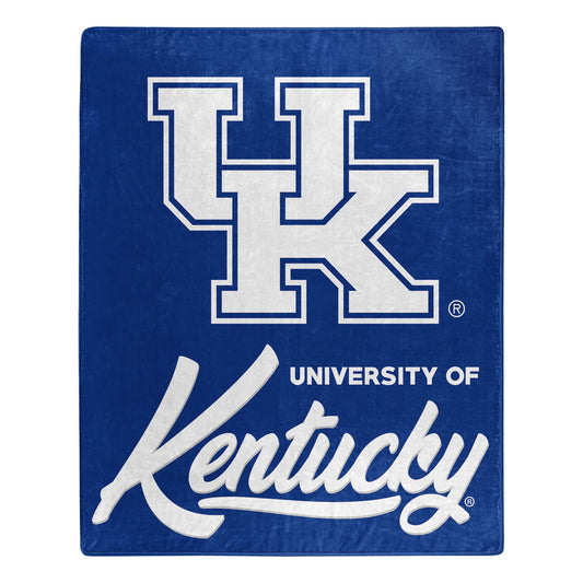Kentucky OFFICIAL NCAA "Signature" Raschel Throw Blanket