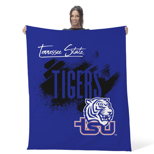 NCAA Tennessee State Tradition Silk Touch Throw Blanket 50x60 Inches
