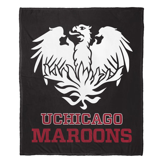 Chicago OFFICIAL NCAA "Alumni" Silk Touch Throw Blanket; 50" x 60"