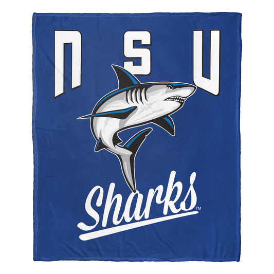 Nova Southeastern OFFICIAL NCAA "Alumni" Silk Touch Throw Blanket; 50" x 60"