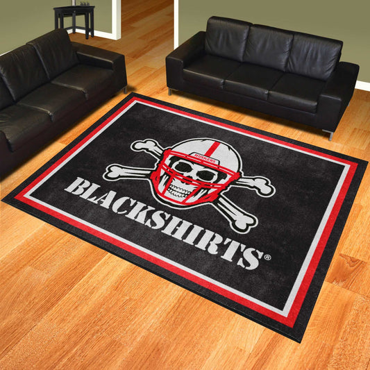 Nebraska - Blackshirts 8'x10' Rug