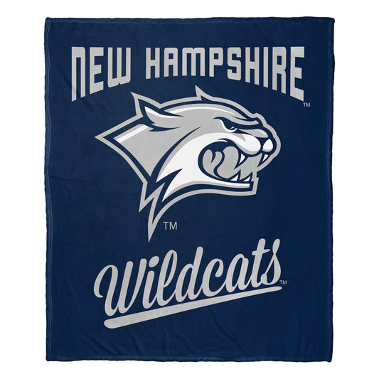 New Hampshire Wildcats OFFICIAL NCAA "Alumni" Silk Touch Throw Blanket; 50" x 60"