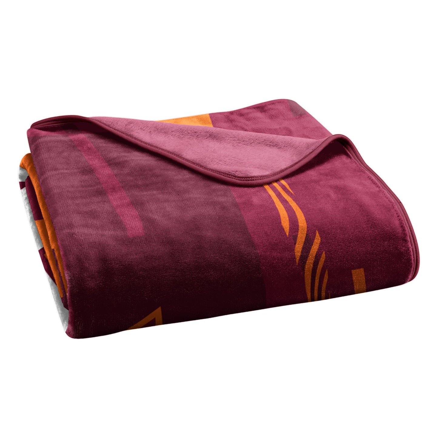 VIRGINIA TECH OFFICIAL NCAA "Digitize" Raschel Throw Blanket; 60" x 80"