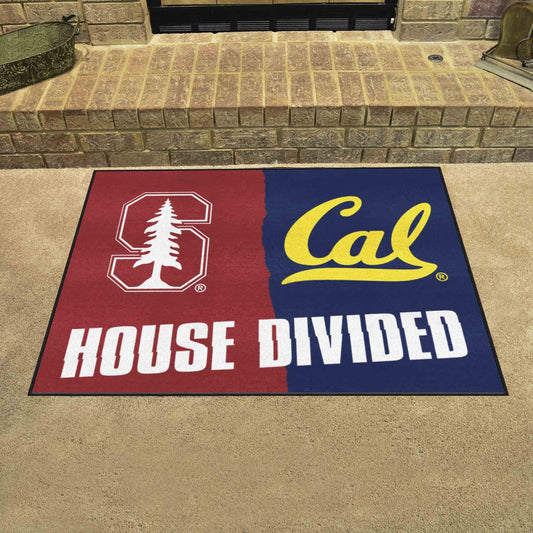Stanford - Cal House Divided Rug 33.75"x42.5"