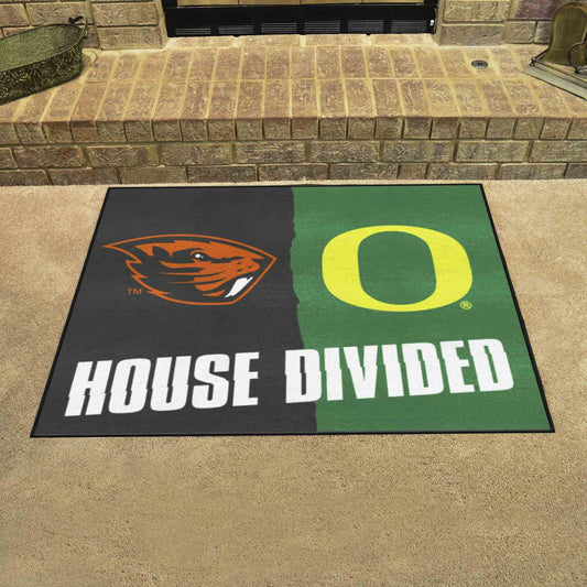 Oregon - Oregon State House Divided Rug 33.75"x42.5"