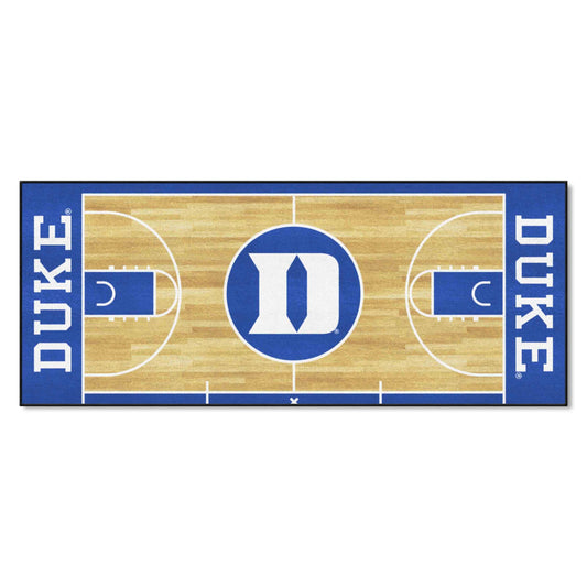 Duke Basketball Court Runner 30"x72"